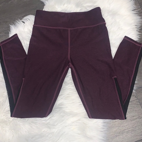 Zella Girls High Waisted Performance Leggings w/Mesh Side Panel Size XL (14/16) - Picture 3 of 9